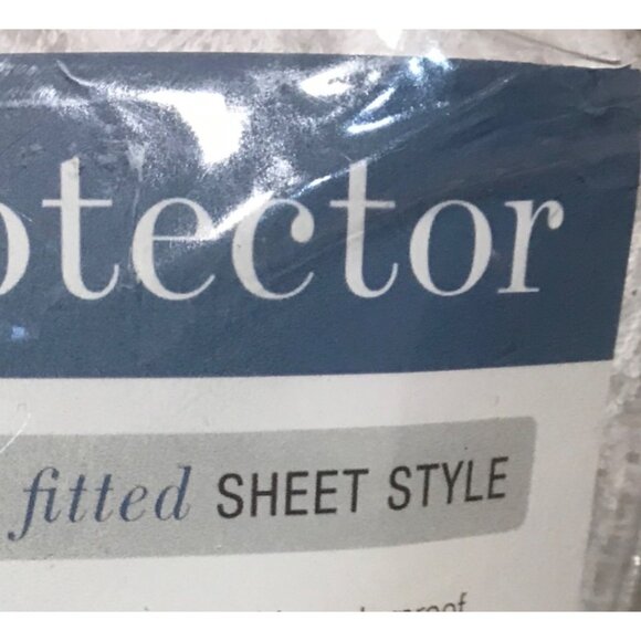 SafeRest Mattress Protector Fitted Sheet Style King Hypoallergenic Waterproof - Picture 5 of 5